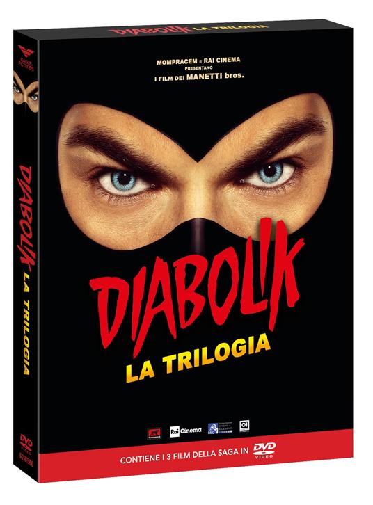 Cofanetto Diabolik 1-3 (DVD) di Manetti Bros.
