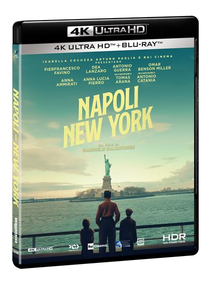 Napoli - New York (Blu-ray + Blu-ray Ultra HD 4K) di Gabriele Salvatores - Blu-ray + Blu-ray Ultra HD 4K