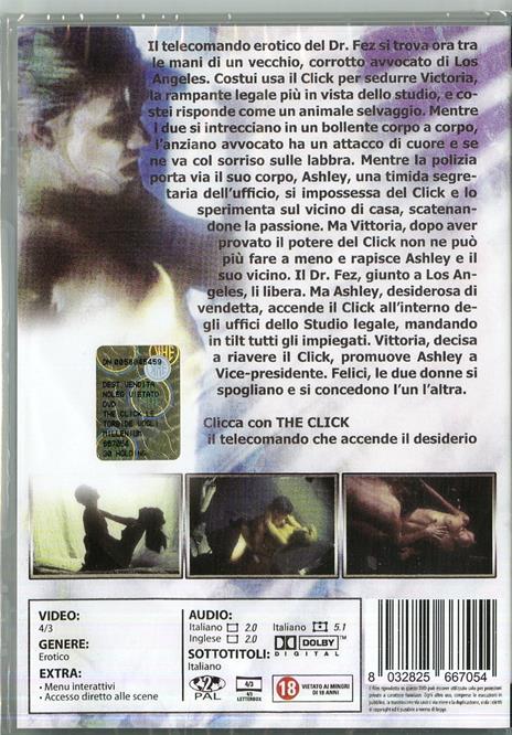 The Click. Le torbide voglie della segretaria di Hamilton Lewiston - DVD - 2