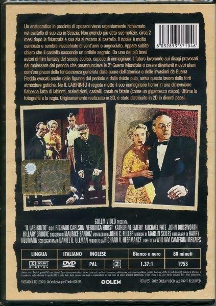 Labirinto di William Cameron Menzies - DVD - 2