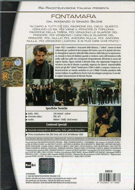 Fontamara (2 DVD) di Carlo Lizzani - DVD - 2