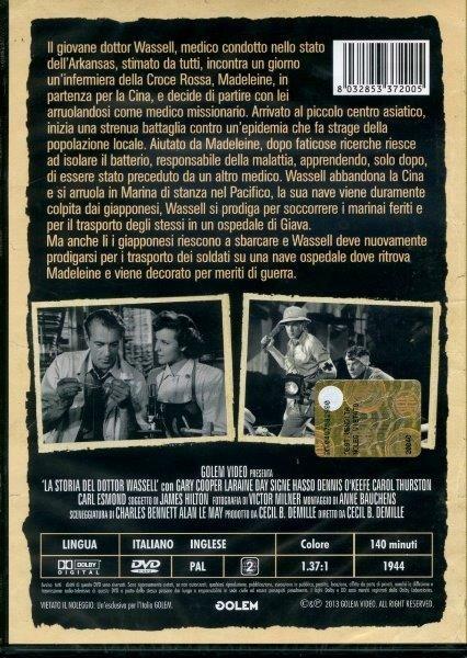 La storia del dottor Wassel di Cecil B. DeMille - DVD - 2