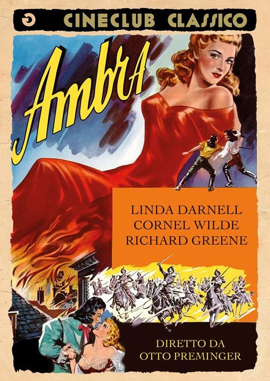 Ambra (DVD) di Otto Preminger - DVD