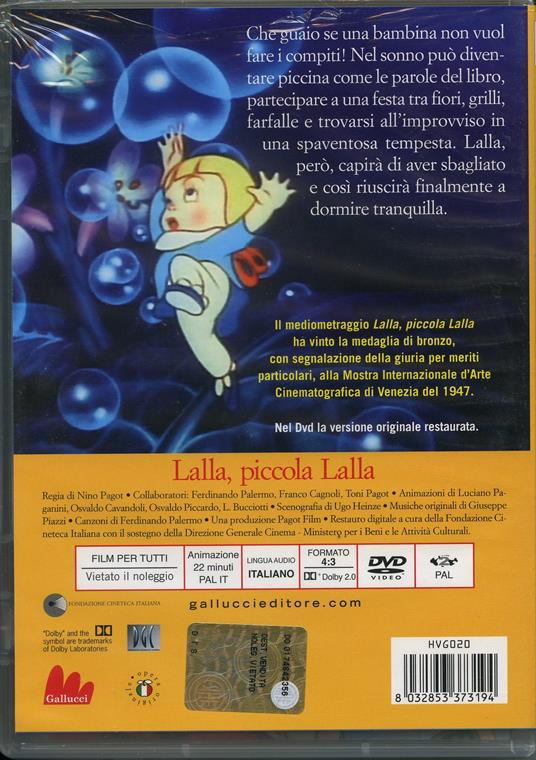 Lalla, piccola Lalla di Nino Pagot,Toni Pagot - DVD - 2