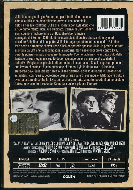 Salva la tua vita! di Andrew L. Stone - DVD - 2