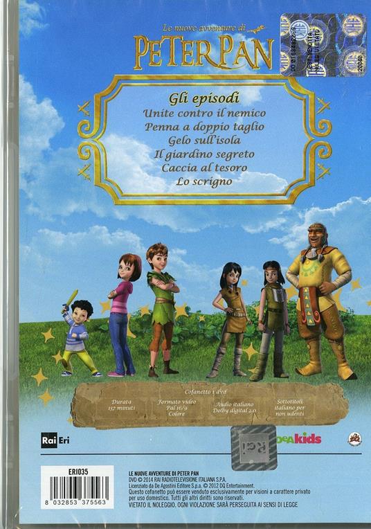 Le nuove avventure di Peter Pan. Stagione 1. Vol. 2 di Augusto Zanovello - DVD - 2