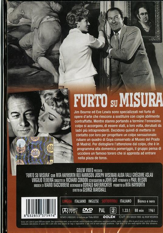 Furto su misura di George Marshall - DVD - 2