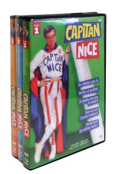 Capitan Nice. Serie completa. Ed. Limitata e numerata (3 DVD) di Jud Taylor,Gary Nelson,Charles R. Rondeau - DVD