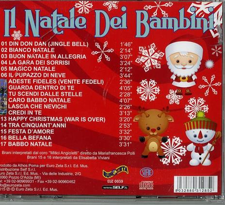 Il Natale dei bimbi - CD Audio di Elisabetta Viviani - 2