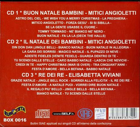 Christmas Hits. Le canzoni dei bambini - CD Audio di Elisabetta Viviani,Mitici Angioletti - 2