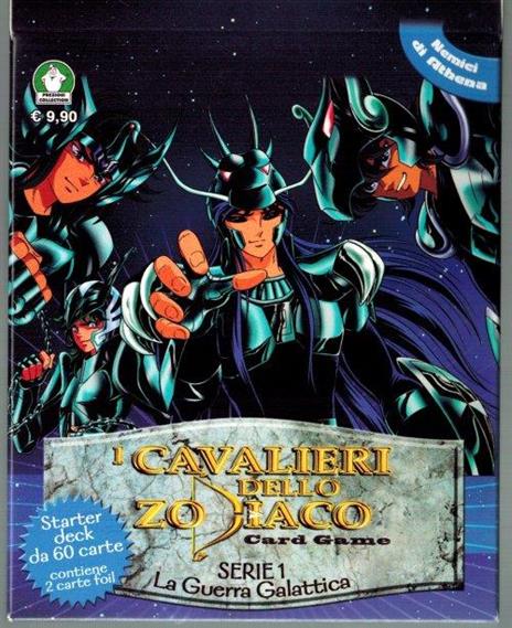 Cavalieri Zodiaco Cards Game Serie 1 Starter Deck Nemici di Athena - 2