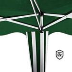 Gazebo Ischia. Pieghevole, Impermeabile e Richiudibile con Sacca. Verde