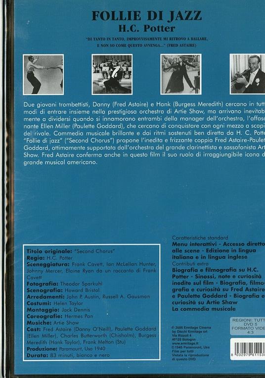 Follie di jazz di Henry C. Potter - DVD - 2