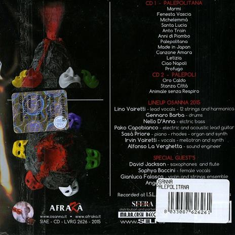 Palepolitana - CD Audio di Osanna - 2