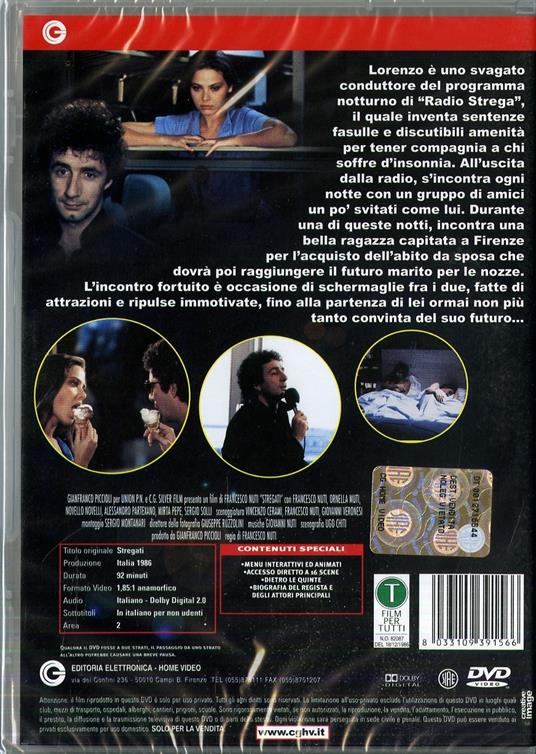 Stregati di Francesco Nuti - DVD - 2