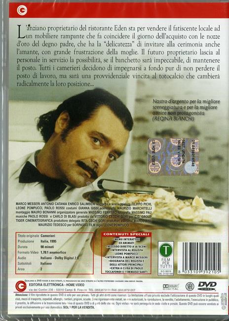 Camerieri di Leone Pompucci - DVD - 2