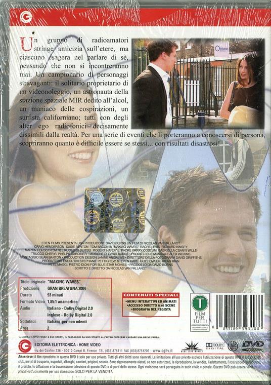 Making Waves di Nicolas van Pallandt - DVD - 2