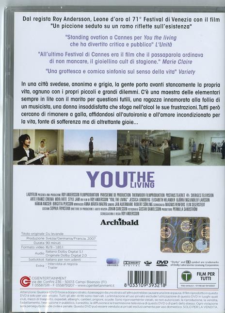 You, the Living di Roy Andersson - DVD - 2