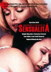 Film Quando l'amore è sensualità (DVD) Vittorio De Sisti