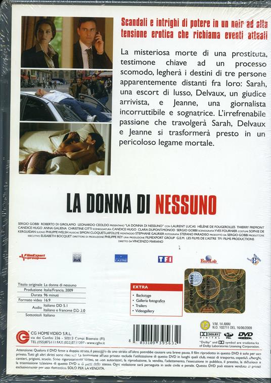 La donna di nessuno di Vincenzo Marano - DVD - 2