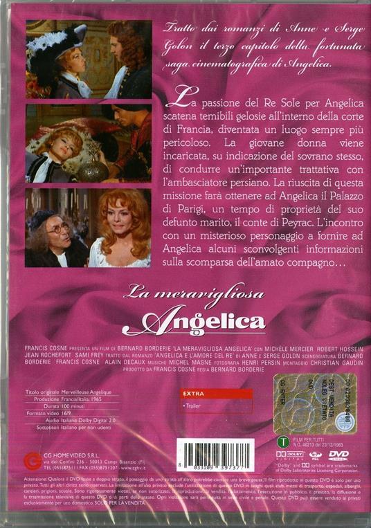 La meravigliosa Angelica di Bernard Borderie - DVD - 2