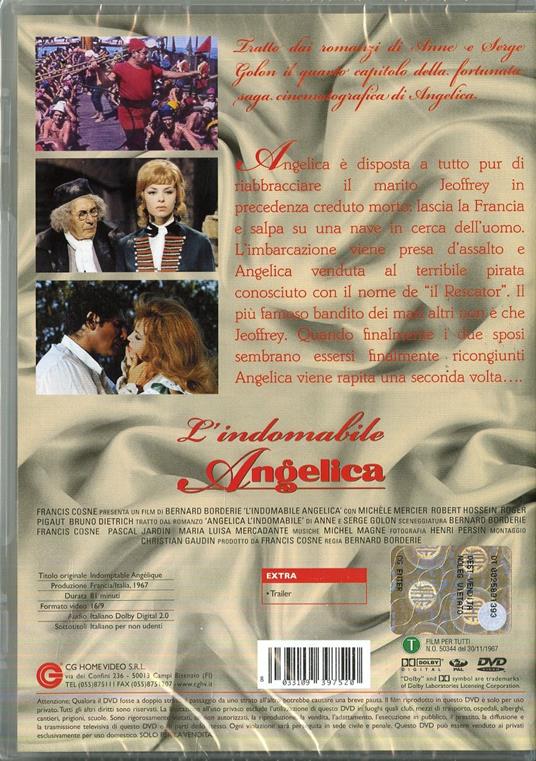 L' indomabile Angelica di Bernard Borderie - DVD - 2