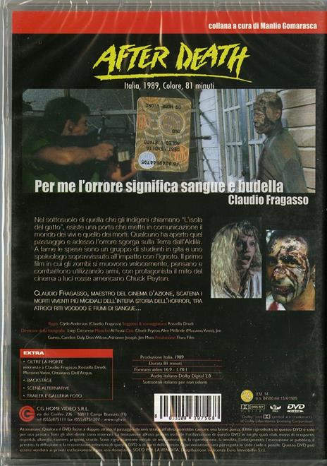 After Death. Oltre la morte. Zombi 4 di Claudio Fragasso - DVD - 2