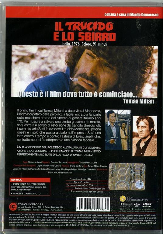 Il trucido e lo sbirro di Umberto Lenzi - DVD - 2