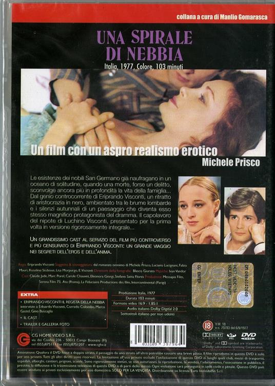 Una spirale di nebbia di Eriprando Visconti - DVD - 2