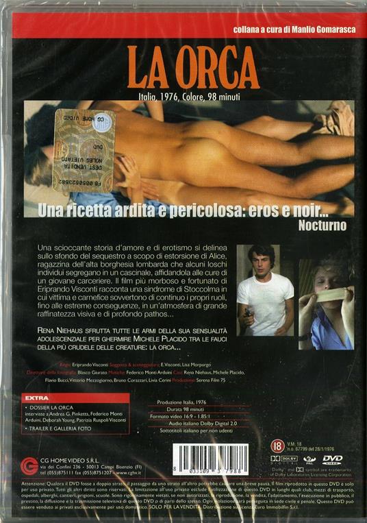 La orca di Eriprando Visconti - DVD - 2