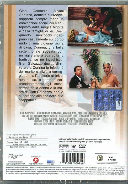 Amore vuol dire gelosia (DVD) di Mauro Severino - DVD - 5