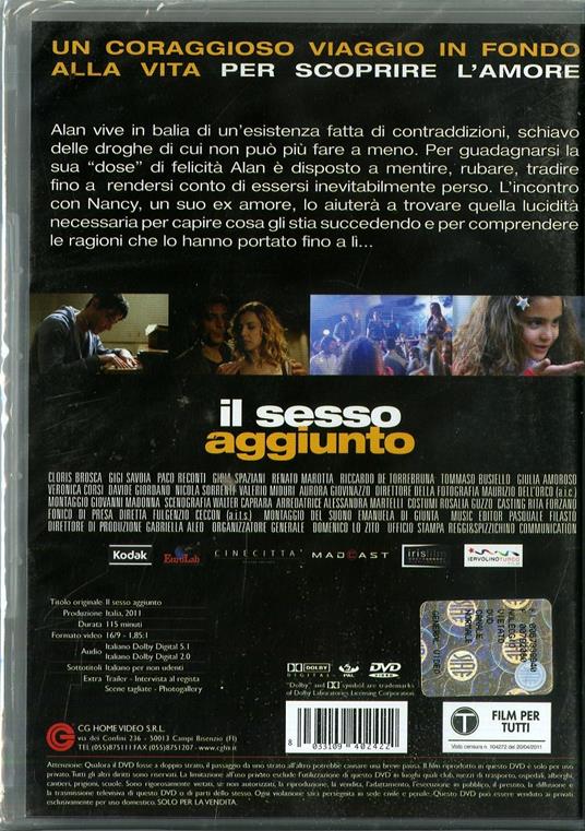 Il sesso aggiunto di Francesco Antonio Castaldo - DVD - 2
