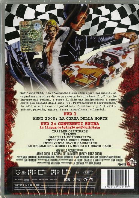 Anno 2000. La corsa della morte (2 DVD) di Paul Bartel - DVD - 2