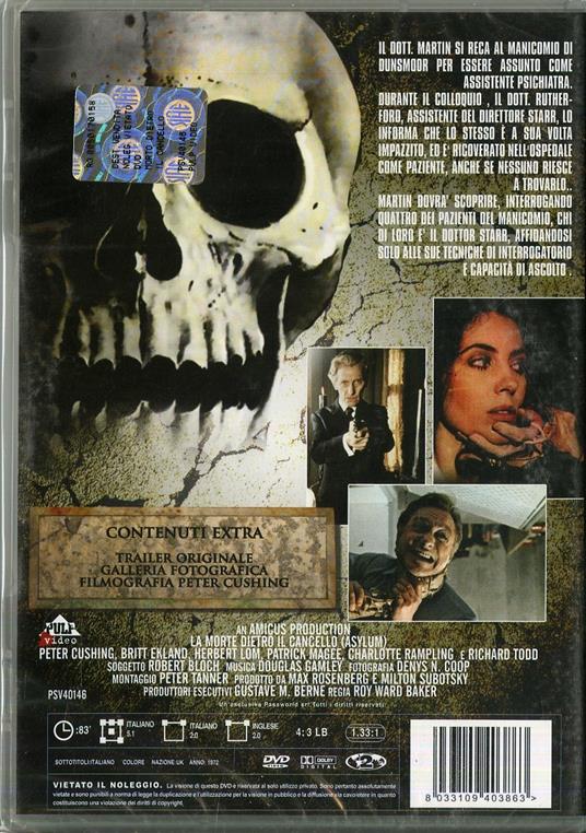 La morte dietro il cancello di Roy Ward Baker - DVD - 2