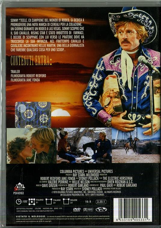 Il cavaliere elettrico di Sydney Pollack - DVD - 2