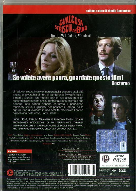 Qualcosa striscia nel buio (DVD) di Mario Colucci - DVD - 2