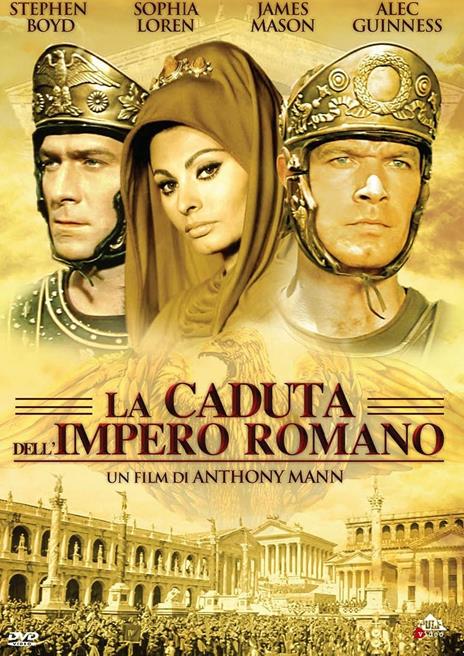 La caduta dell'Impero Romano di Anthony Mann - DVD
