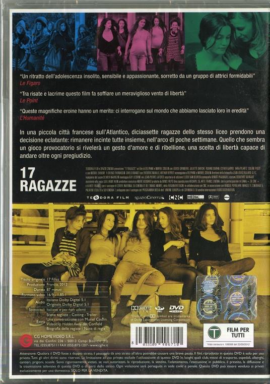 17 ragazze di Delphine Coulin,Muriel Coulin - DVD - 2