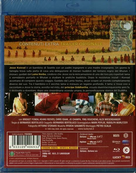 Piccolo Buddha di Bernardo Bertolucci - Blu-ray - 2