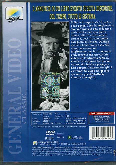 Papà diventa nonno (DVD) di Vincente Minnelli - DVD - 2