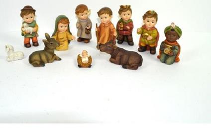 Statue Natività Bambini 11 cm