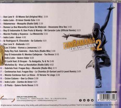 Zumbamania Latin Compliation vol.2 - CD Audio - 2