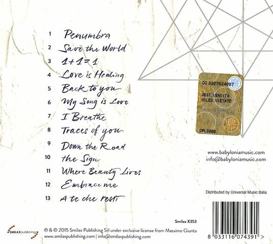 Multidimensional - CD Audio di Babylonia - 2