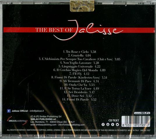 The Best of - CD Audio di Jalisse - 2