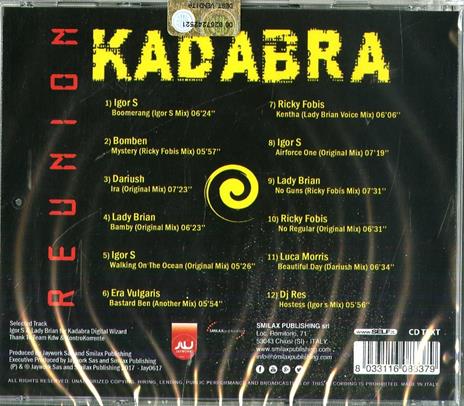 Kadabra Reunion - CD Audio - 2