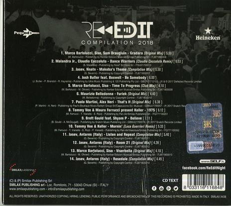 Reedit Compilation vol.2 - CD Audio - 2