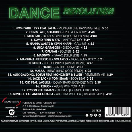 Dance Revolution vol.1 - CD Audio - 2