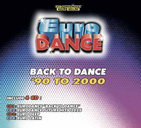 CD Eurodance Back To The Dance 2025 