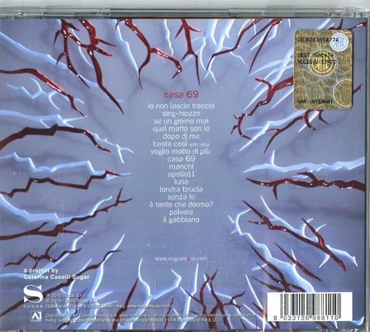 Casa 69 - CD Audio di Negramaro - 2