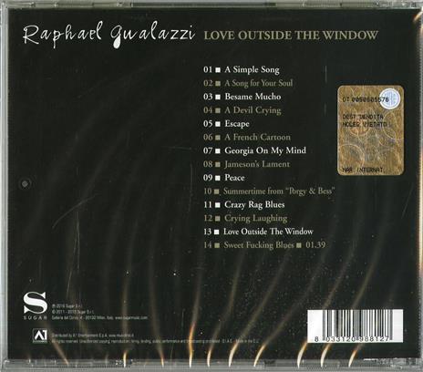 Love Outside the Window - CD Audio di Raphael Gualazzi - 2